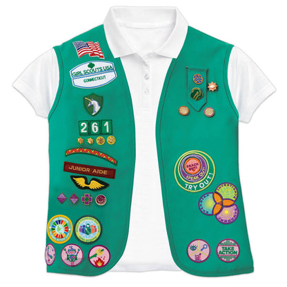 Girl Scouts Junior Vest - Basics Clothing Store