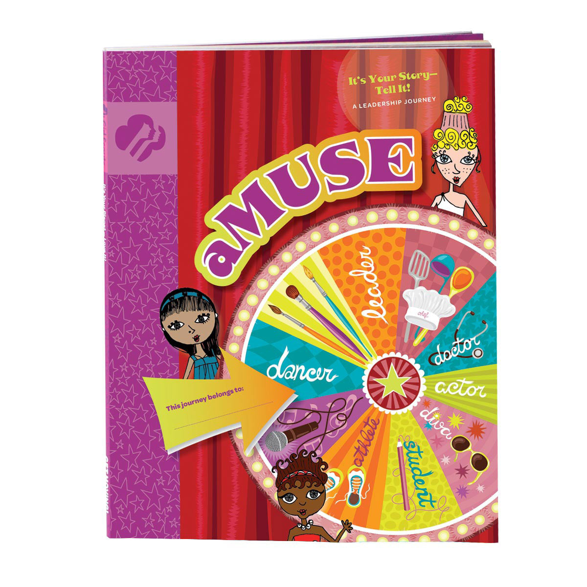 Girl Scouts Junior aMUSE Journey Book - Basics Clothing Store